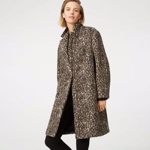 Club Monaco Women's Millennie Coat - Leopard